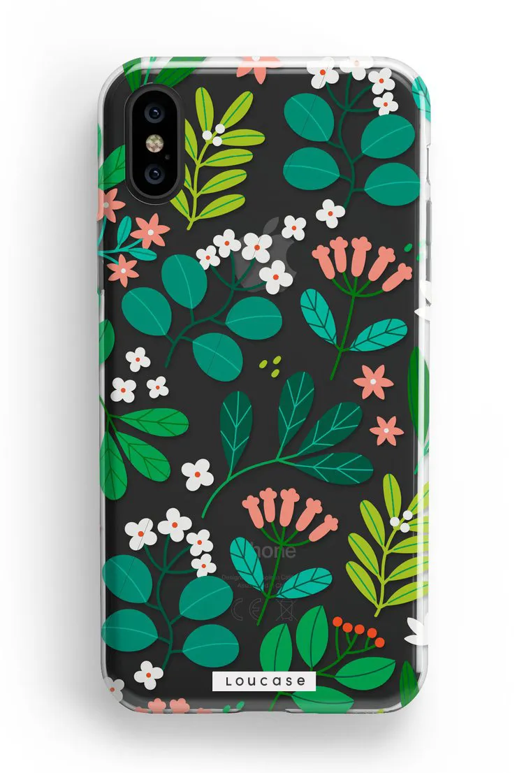 Flores KLEARLUX™ Phone Case | LOUCASE