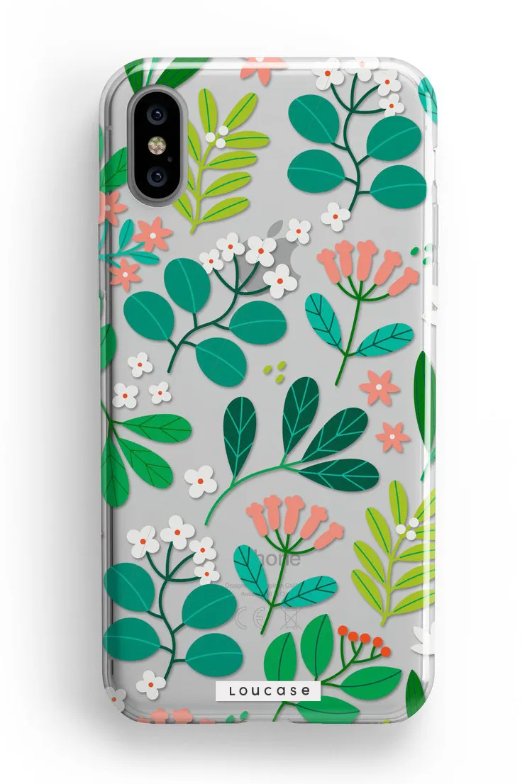 Flores KLEARLUX™ Phone Case | LOUCASE