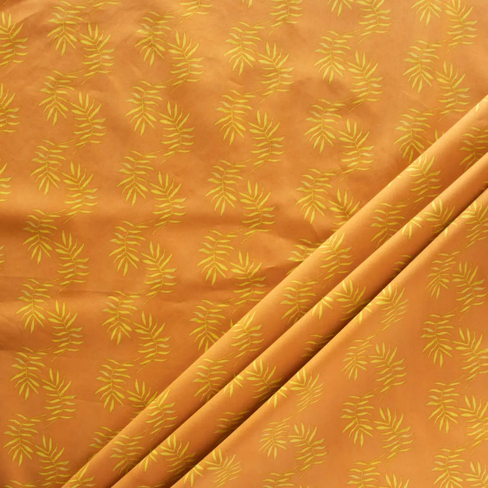 Fond Fronds Meadow Organic Poplin