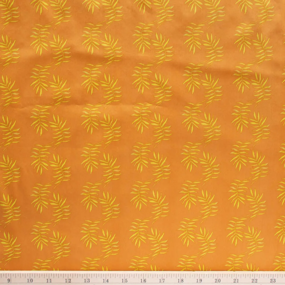 Fond Fronds Meadow Organic Poplin