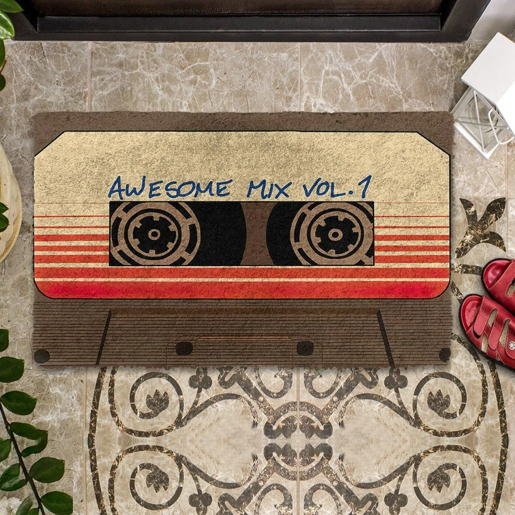 Gearhuman 3D GOTG Awesome Mix Vol.1 Doormat