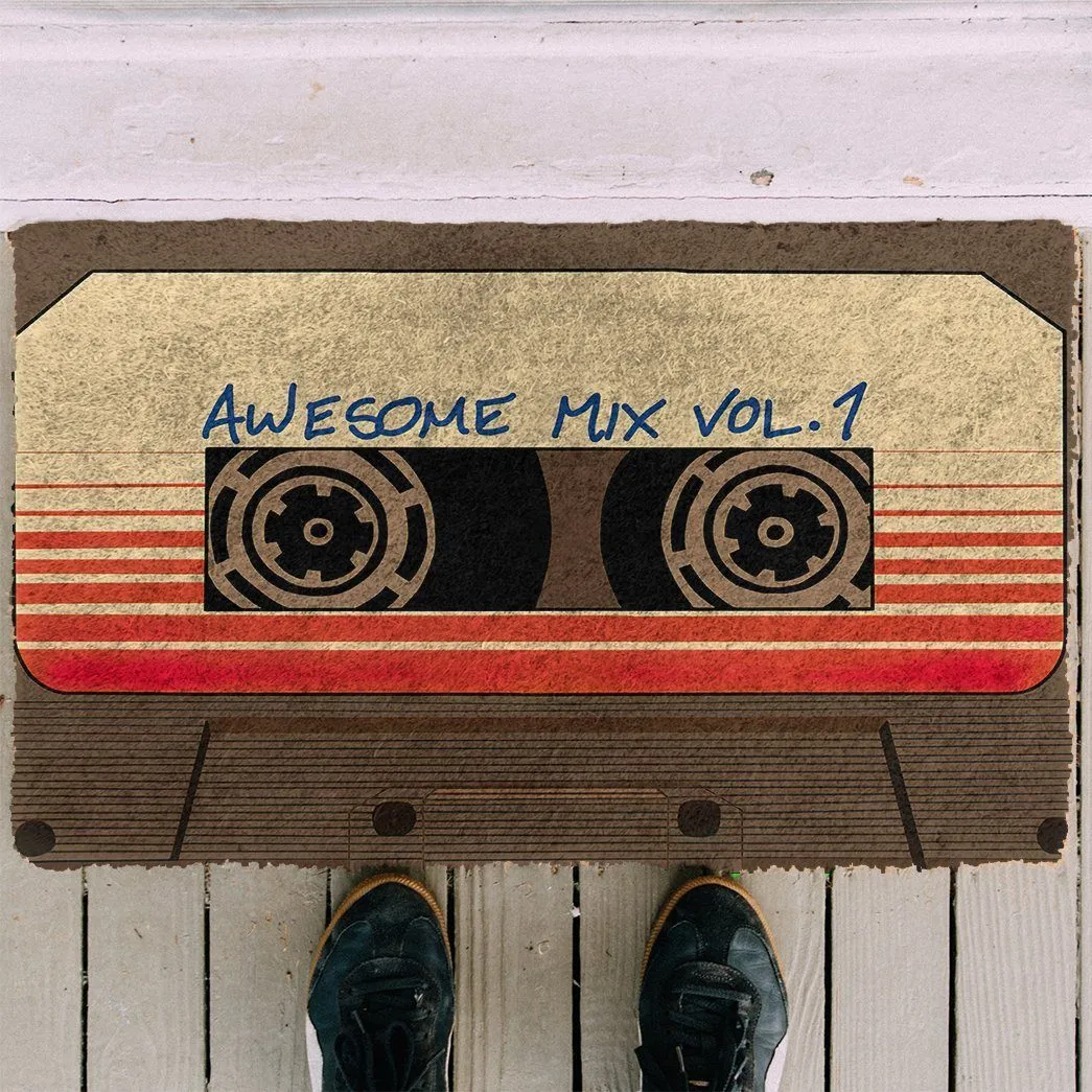 Gearhuman 3D GOTG Awesome Mix Vol.1 Doormat