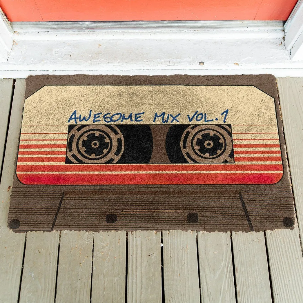 Gearhuman 3D GOTG Awesome Mix Vol.1 Doormat