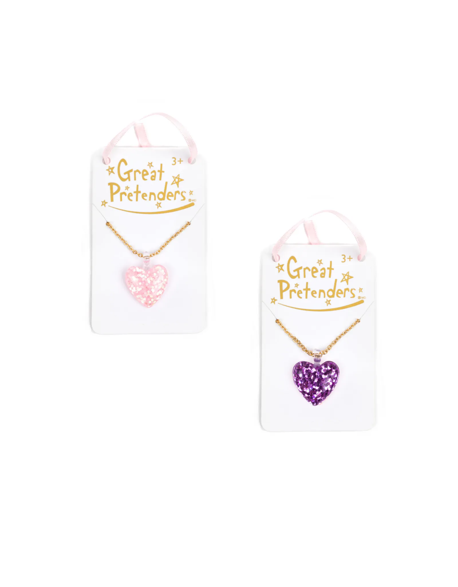 Great Pretenders Necklace - Boutique Glitter Heart