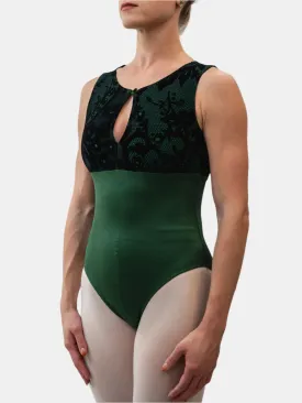 Green Dance Tank Leotard MP760