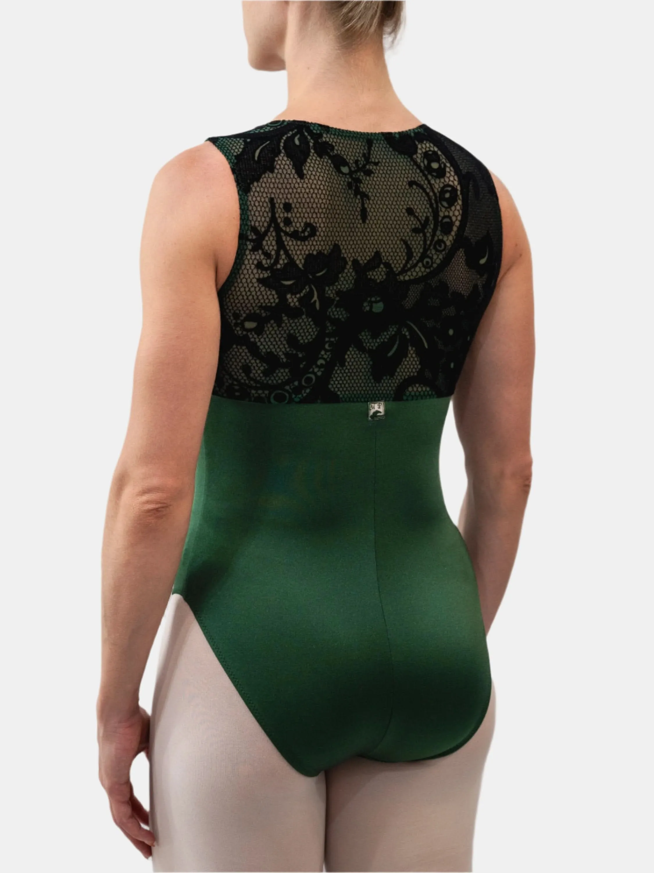 Green Dance Tank Leotard MP760