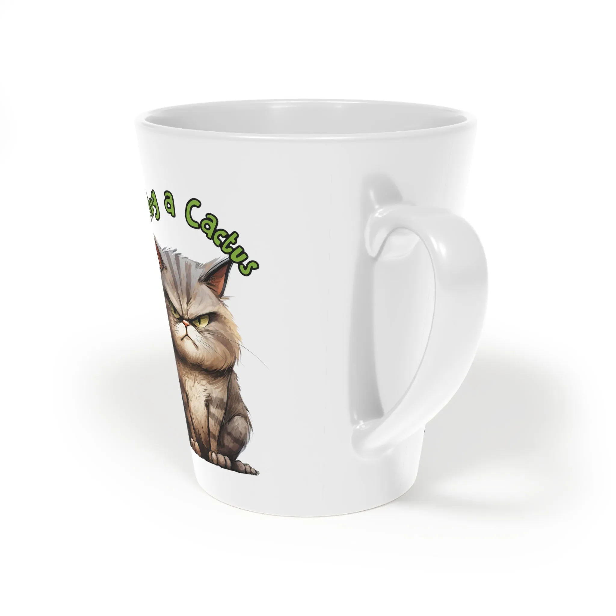 Grumpy Cat Latte Mug, 12oz