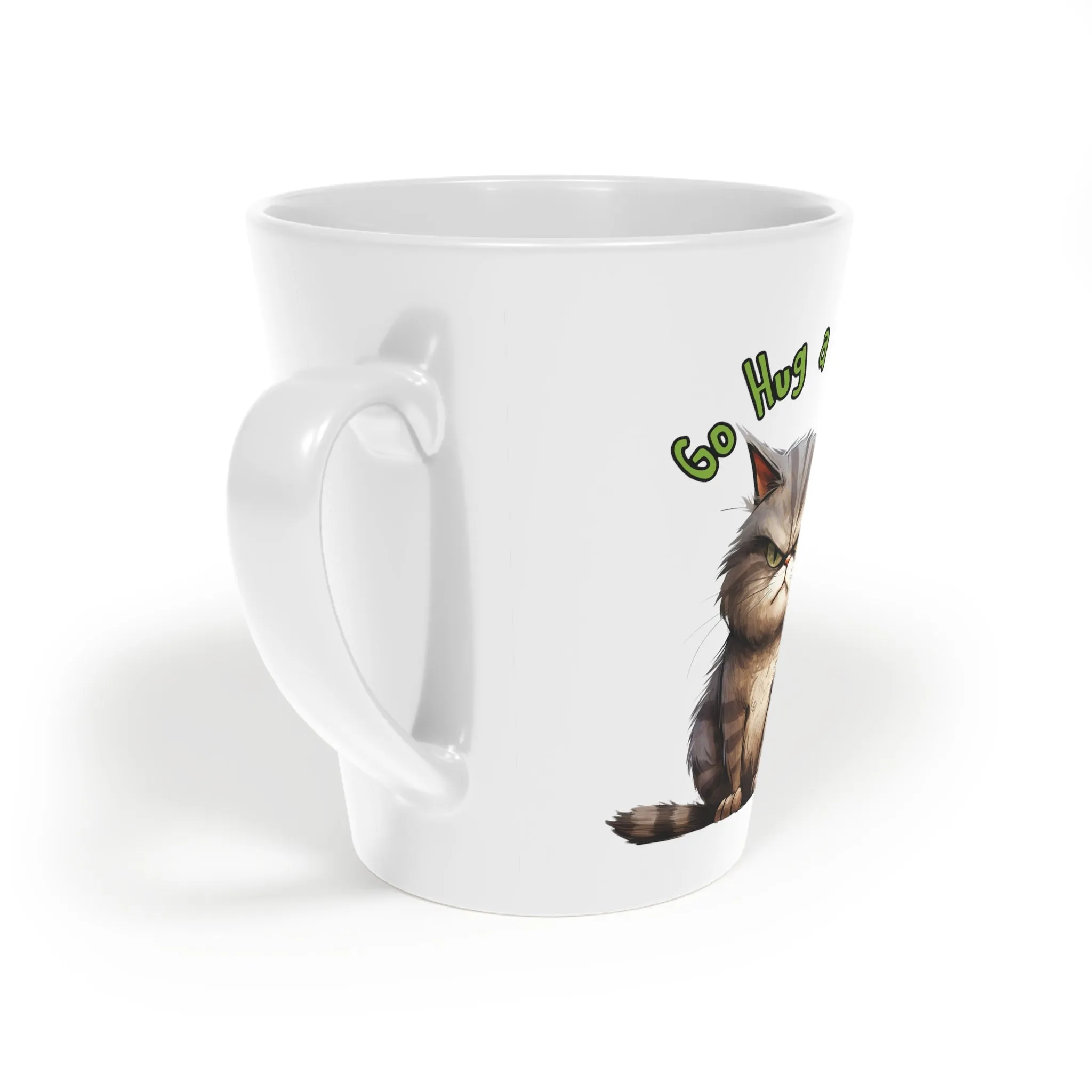 Grumpy Cat Latte Mug, 12oz