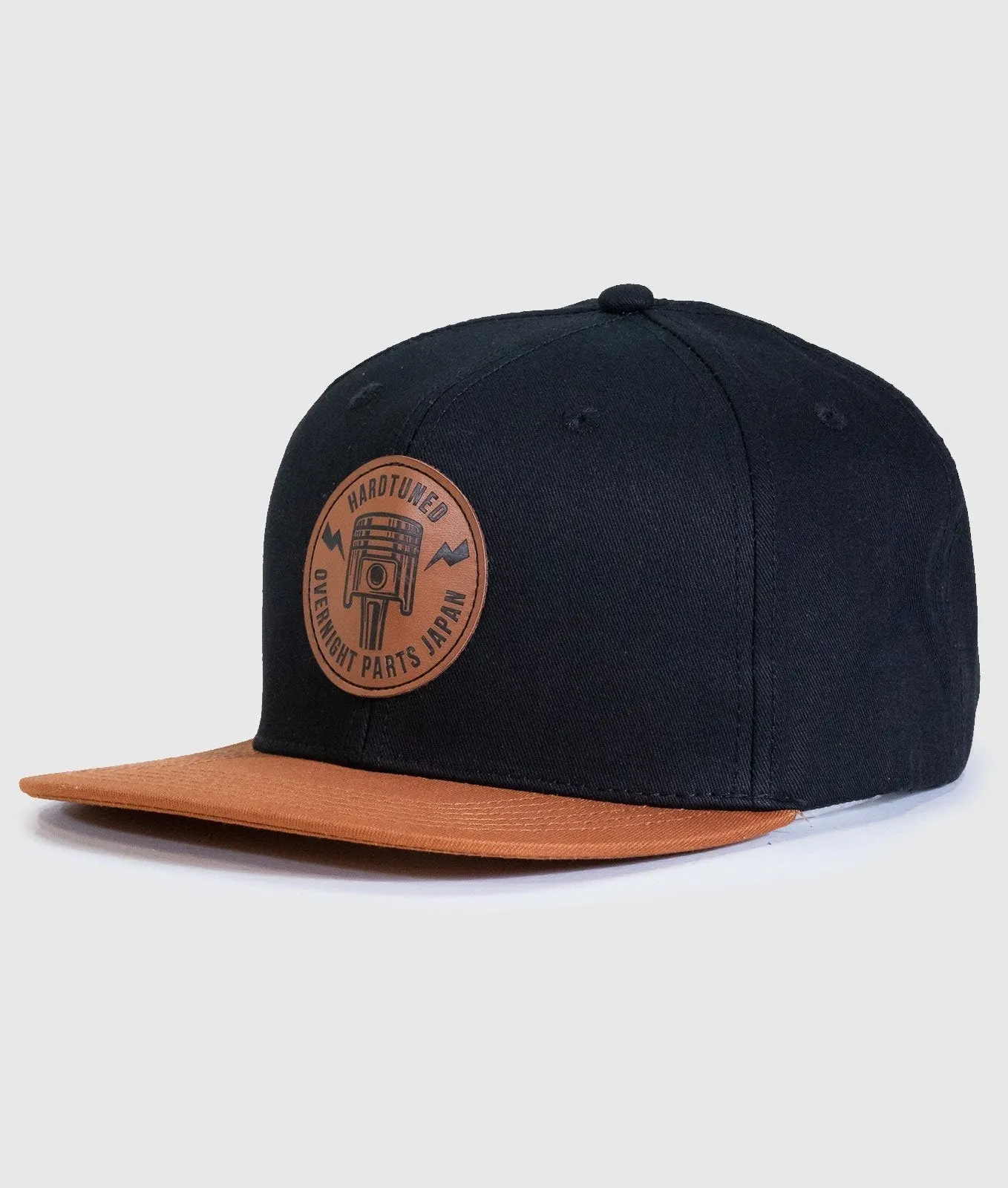 Hardtuned Garage Flat Brim Cap - Rust