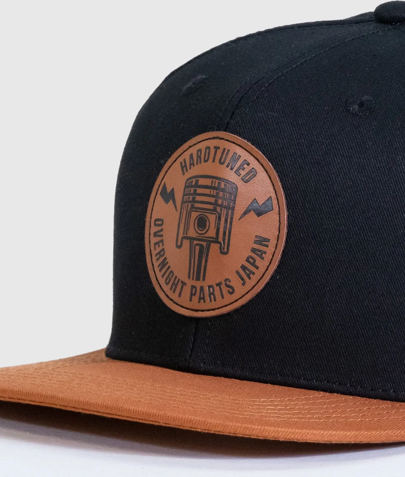 Hardtuned Garage Flat Brim Cap - Rust