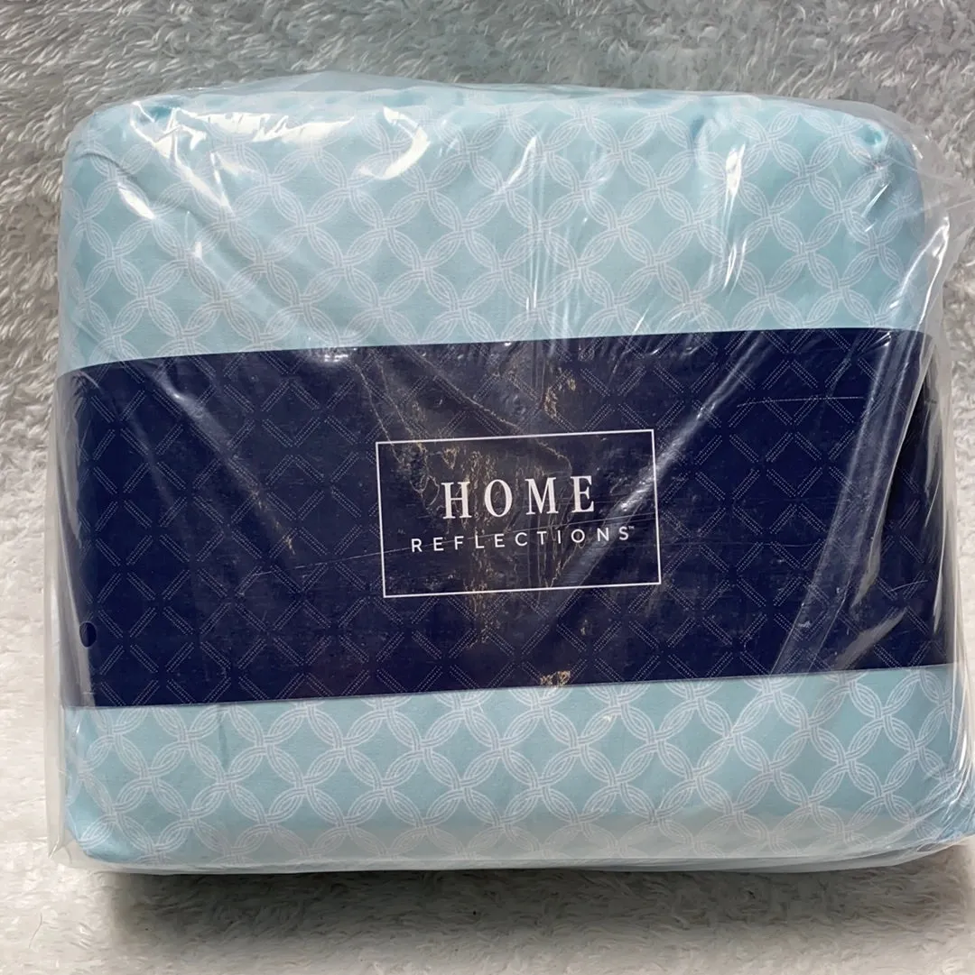 Home Reflections 500 Thread Count Cotton Blend Sheet Set w/ Extra Cases