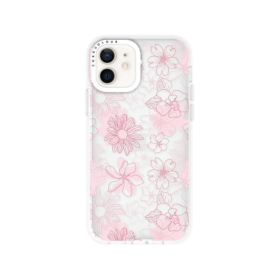 iPhone 12 Cherry Blossom Pink Phone Case