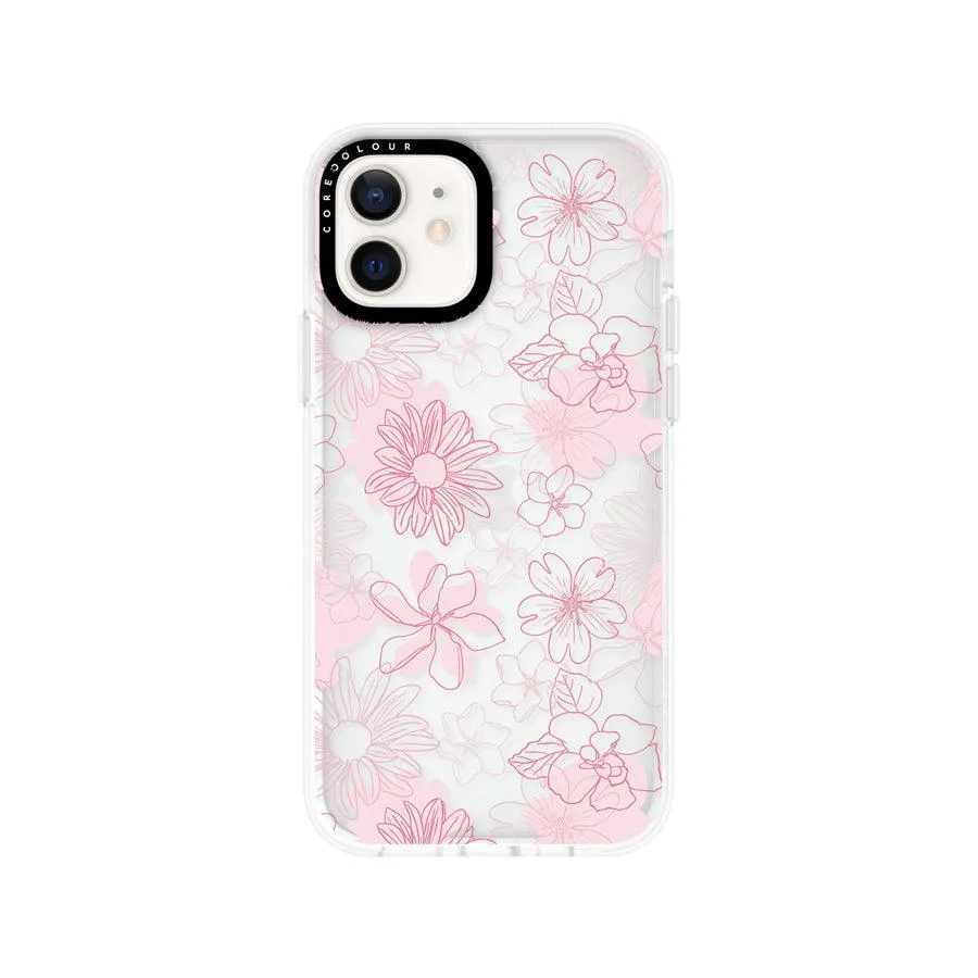 iPhone 12 Cherry Blossom Pink Phone Case