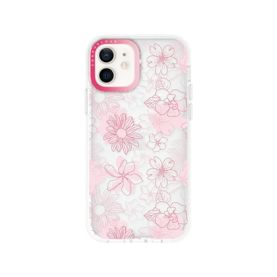 iPhone 12 Cherry Blossom Pink Phone Case