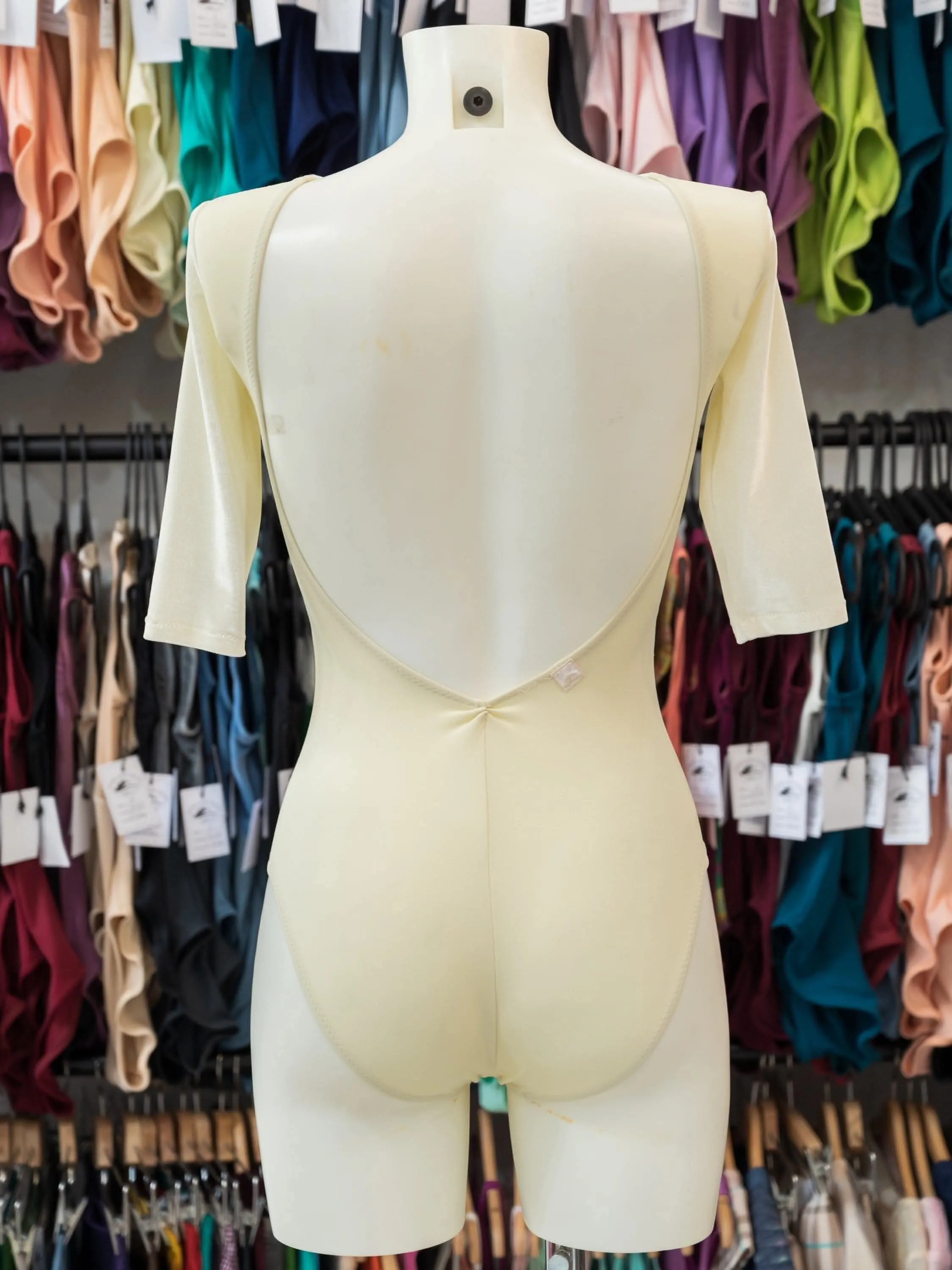 Ivory Dance 3/4 Sleeve Leotard MP254