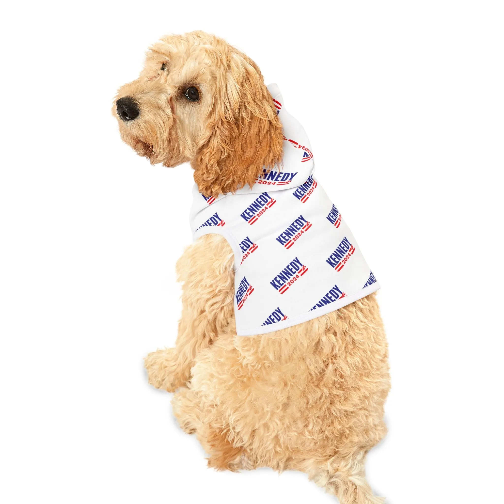 Kennedy Classic Surf Pet Hoodie | White