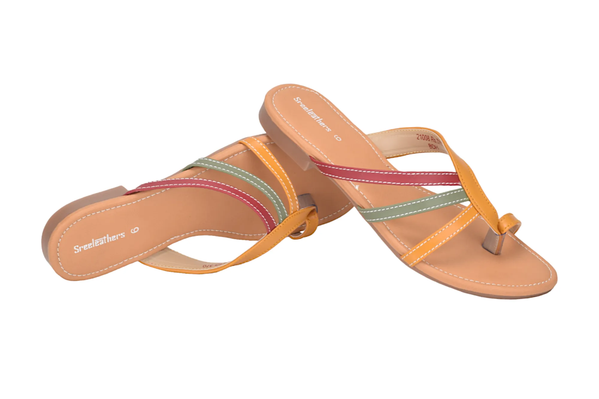 Ladies flat chappal 21008