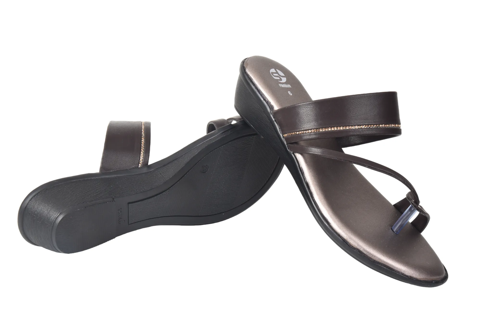 Ladies Flat Chappal 57120