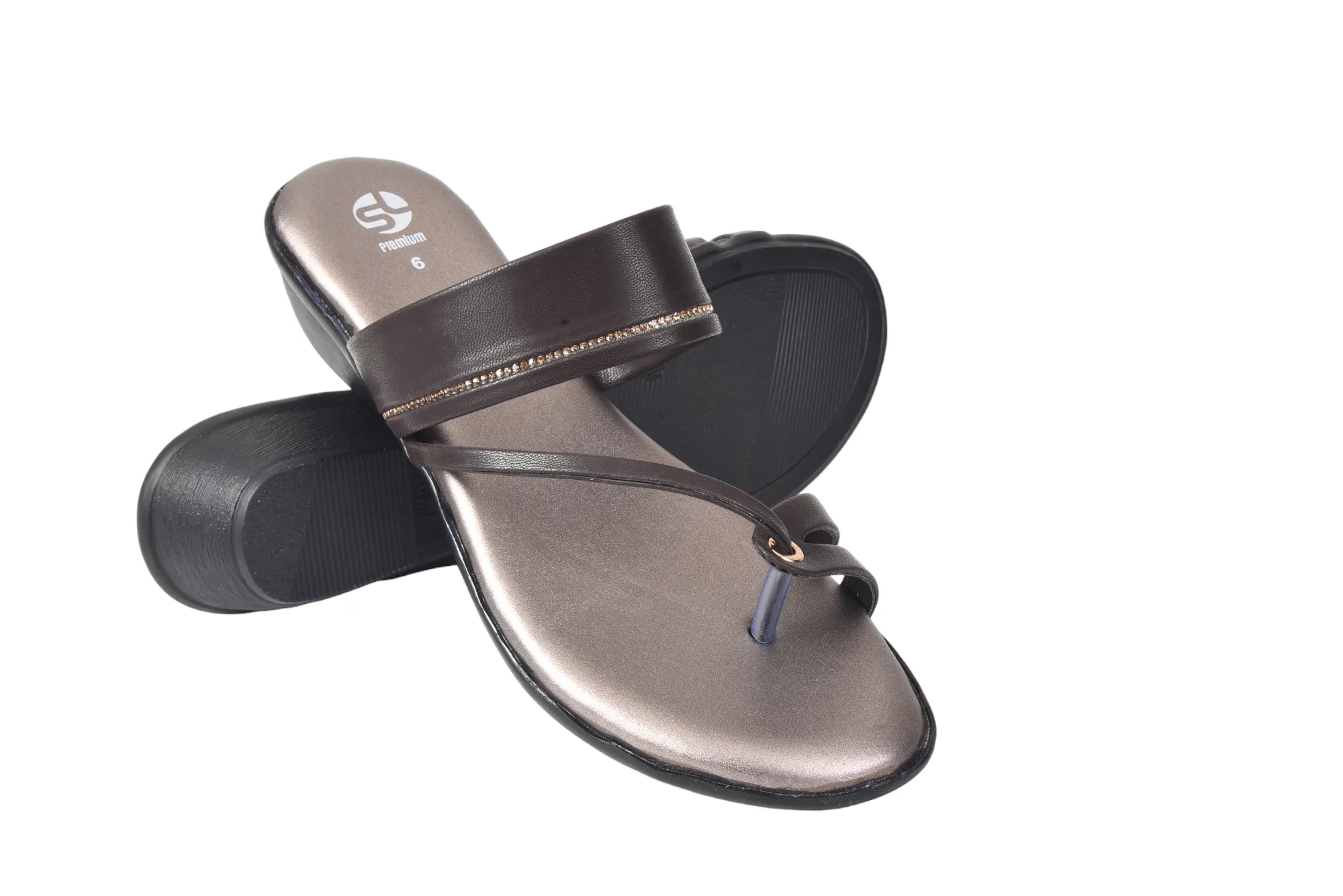 Ladies Flat Chappal 57120