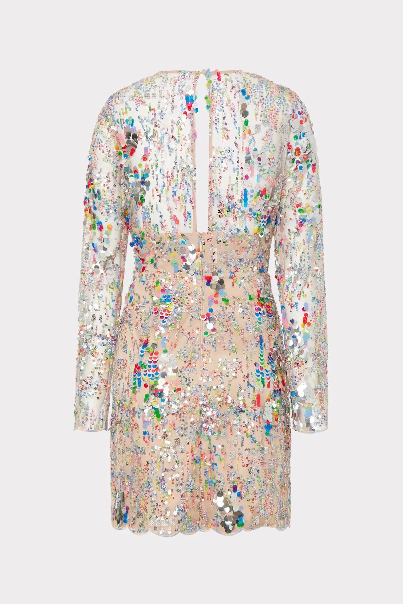 Leona Multi Color Sequins Dress