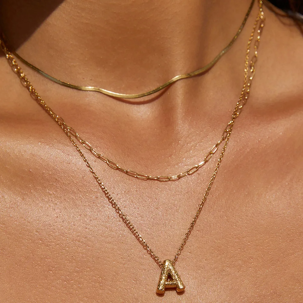 Louie Gold Necklace