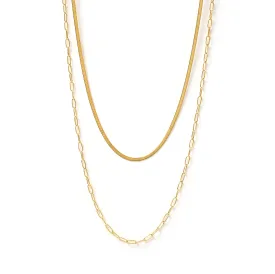 Louie Gold Necklace