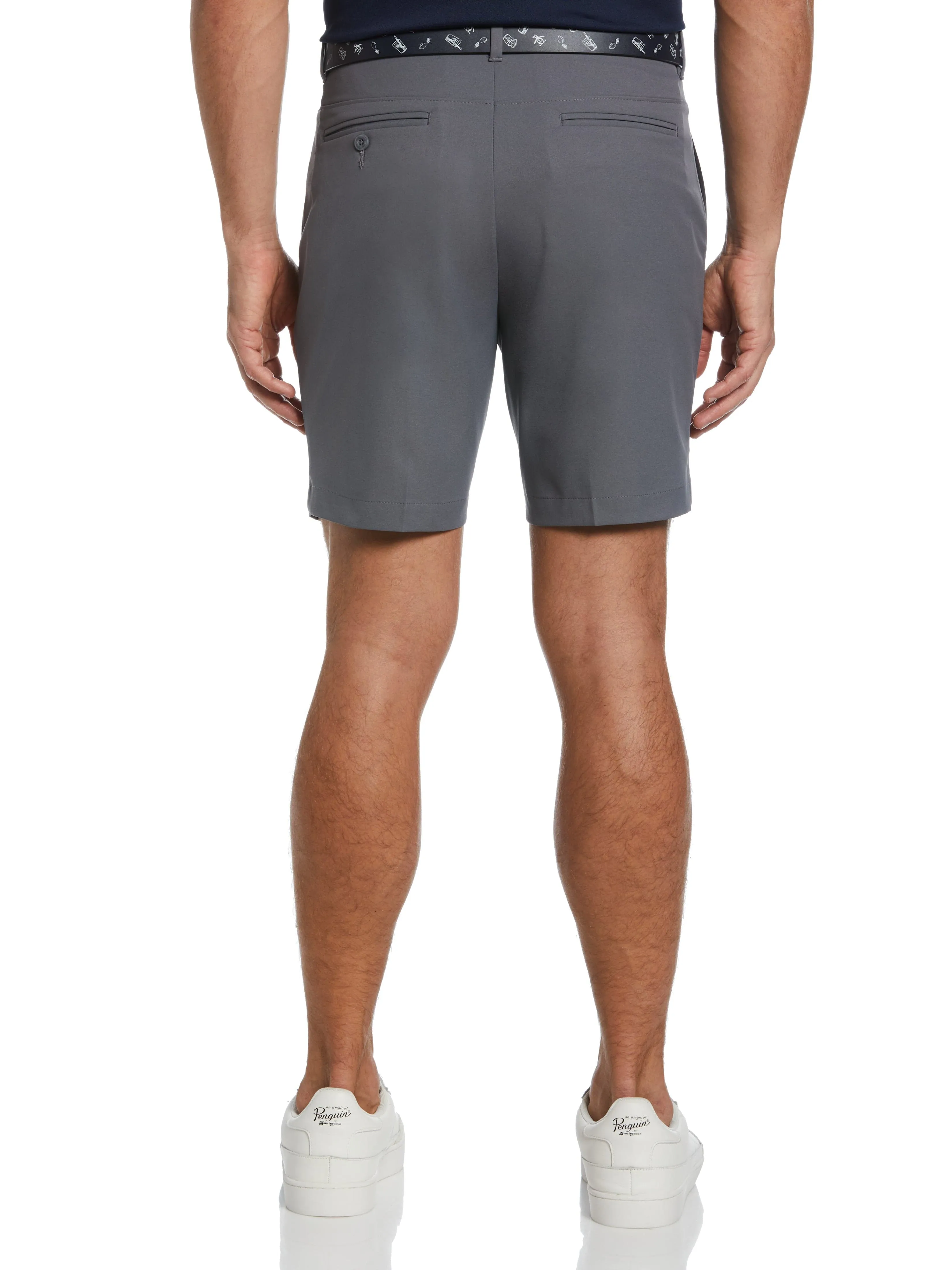 Men's Front Golf Solid Flat Short