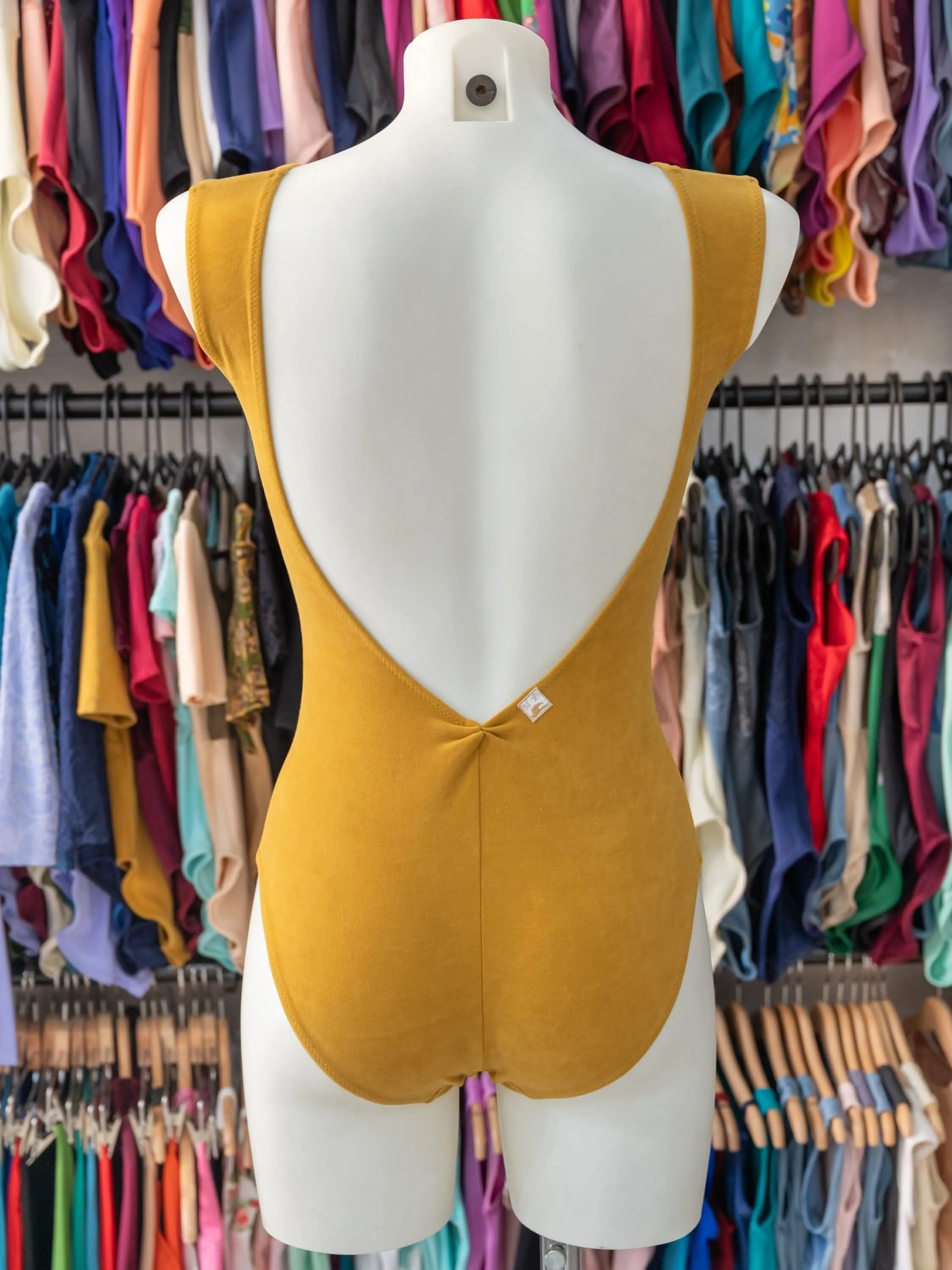 Mustard Dance Tank Leotard MP188