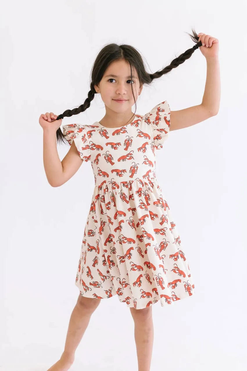 Olivia Dress in Crawfish