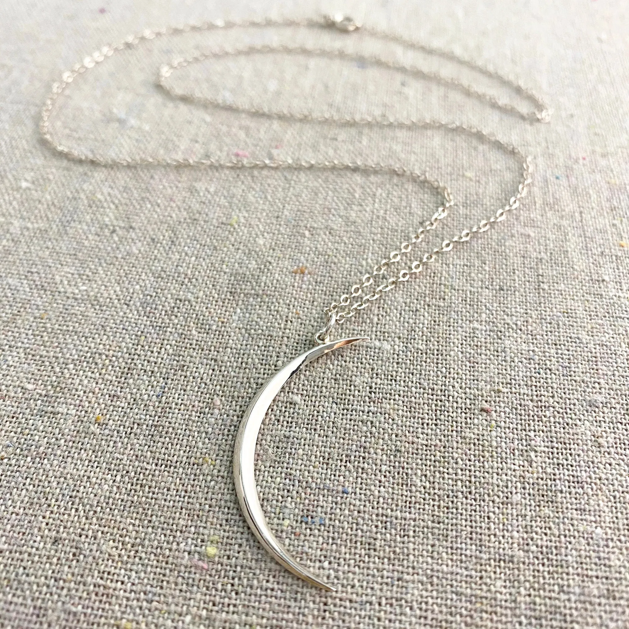 On a Dark Night Necklace • Sterling