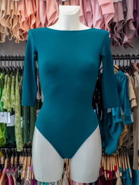 Petrol Dance 3/4 Sleeve Leotard MP154