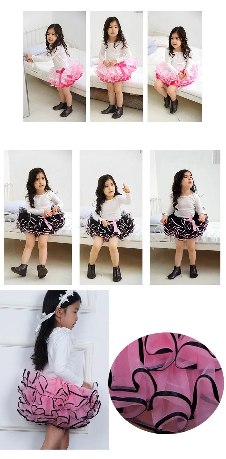 PITaPATs Handmade mini Tutu Skirt for Girls 4-5yrs