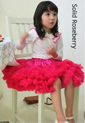 PITaPATs Handmade mini Tutu Skirt for Girls Type C 4-5yrs