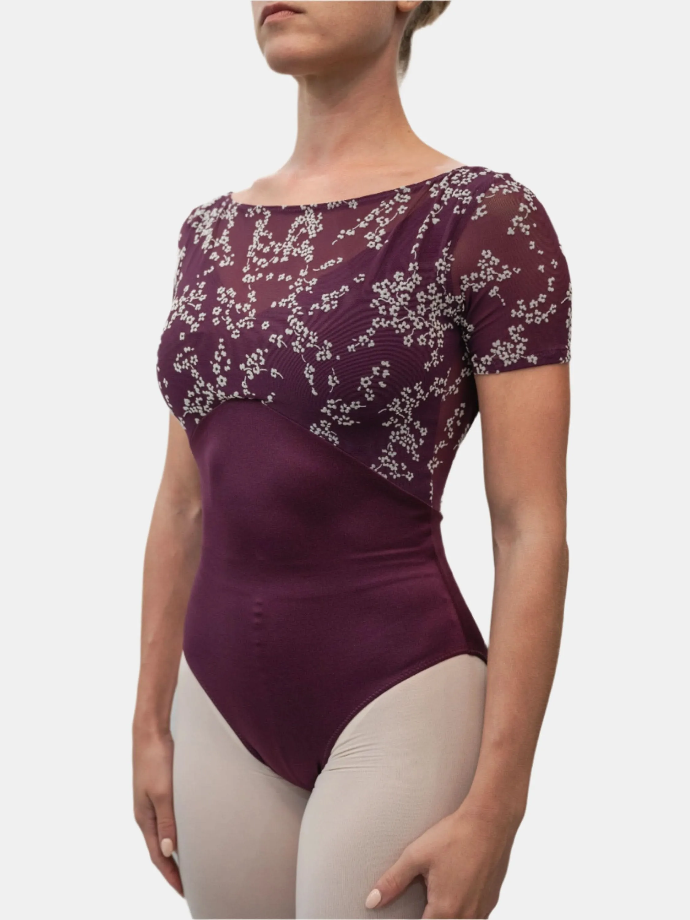 Plum Dance Short Sleeve Leotard MP633