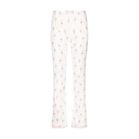 Polkadot BALLET DANCER Print CROP PANT Hi Rise