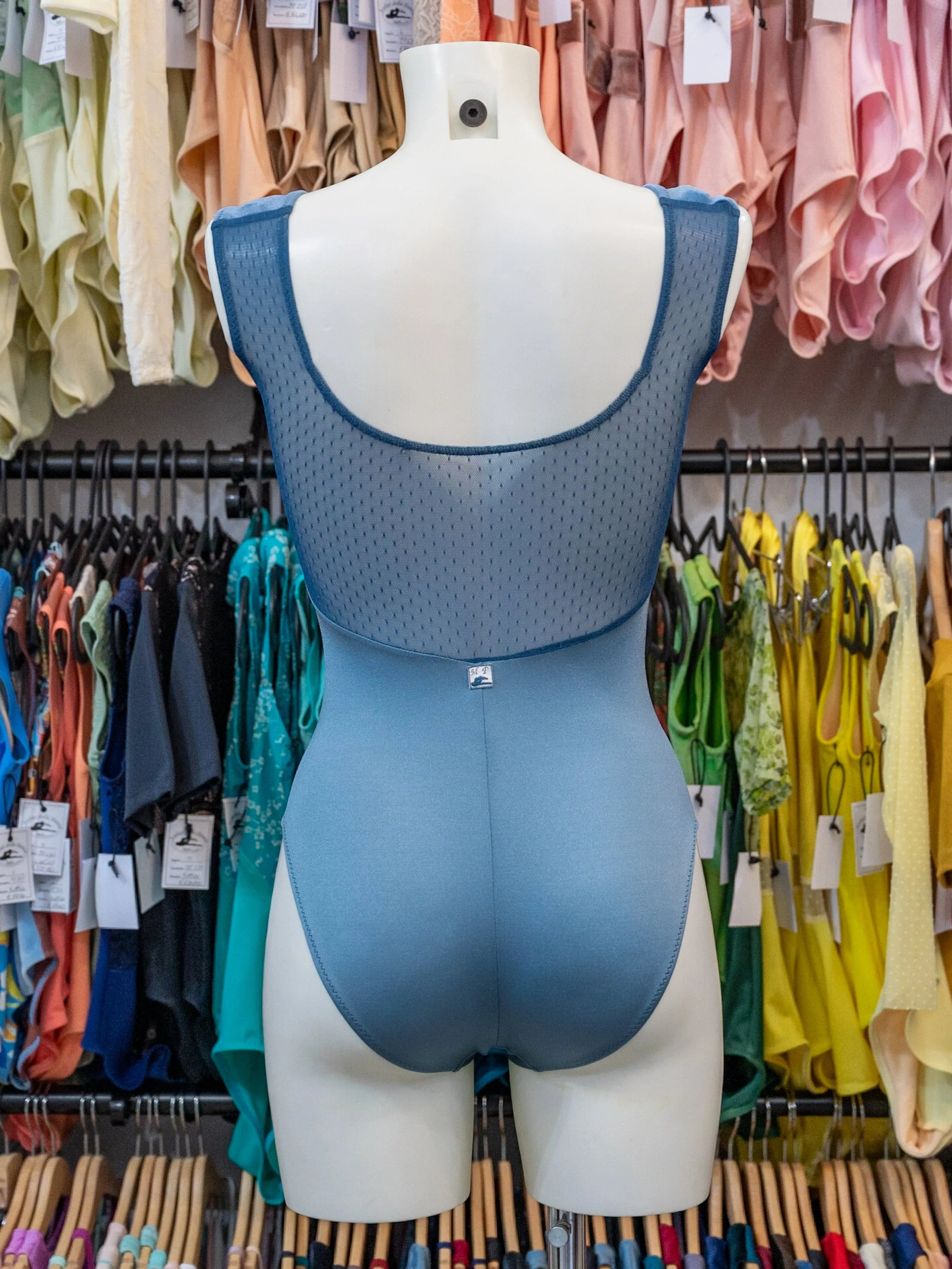 Powder Blue Dance Tank Leotard MP229