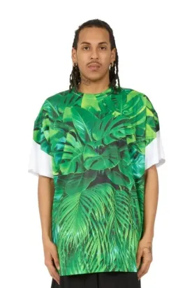 Printed Leaves Tshirt