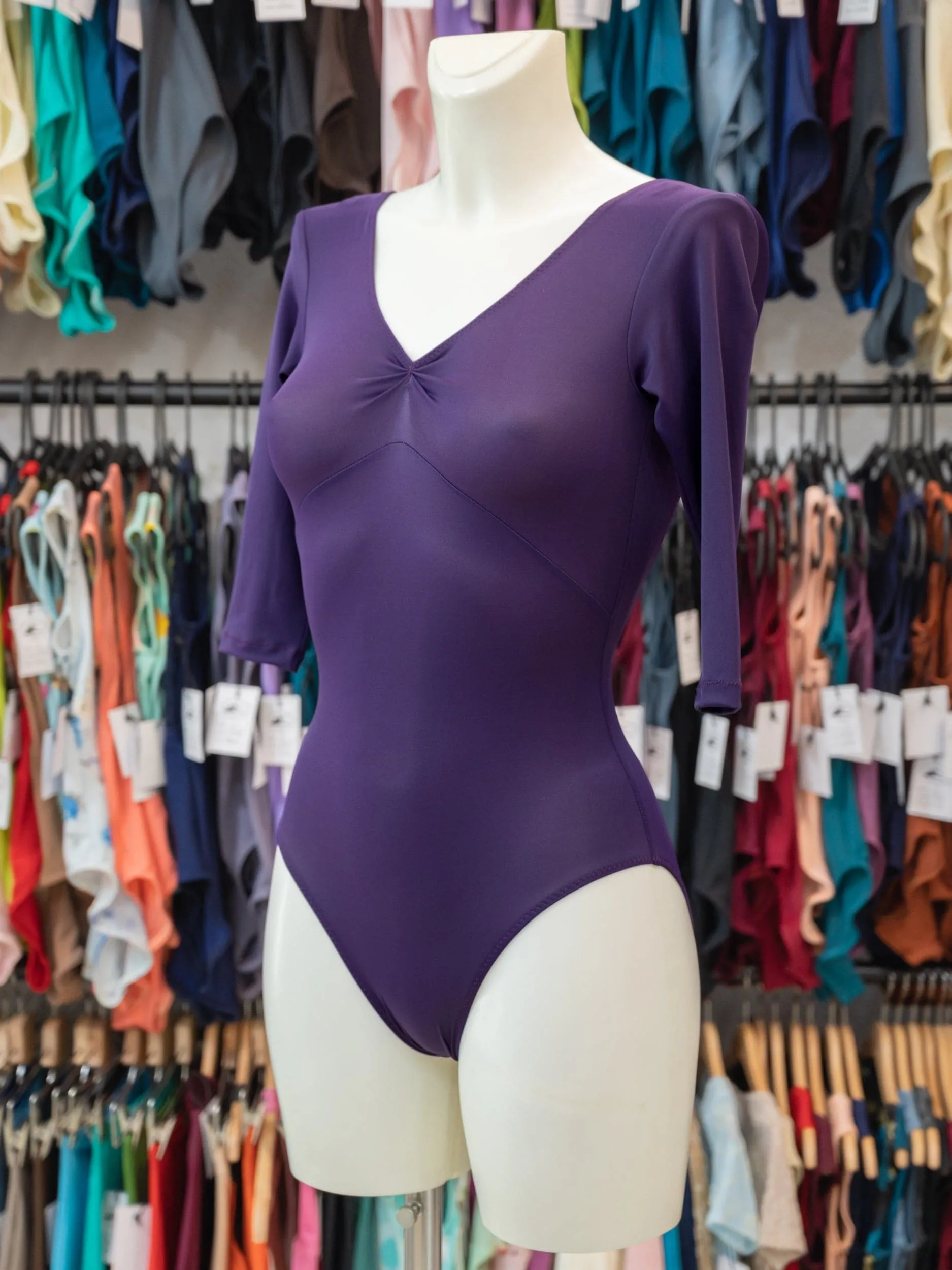 Prune Dance 3/4 Sleeve Leotard MP165