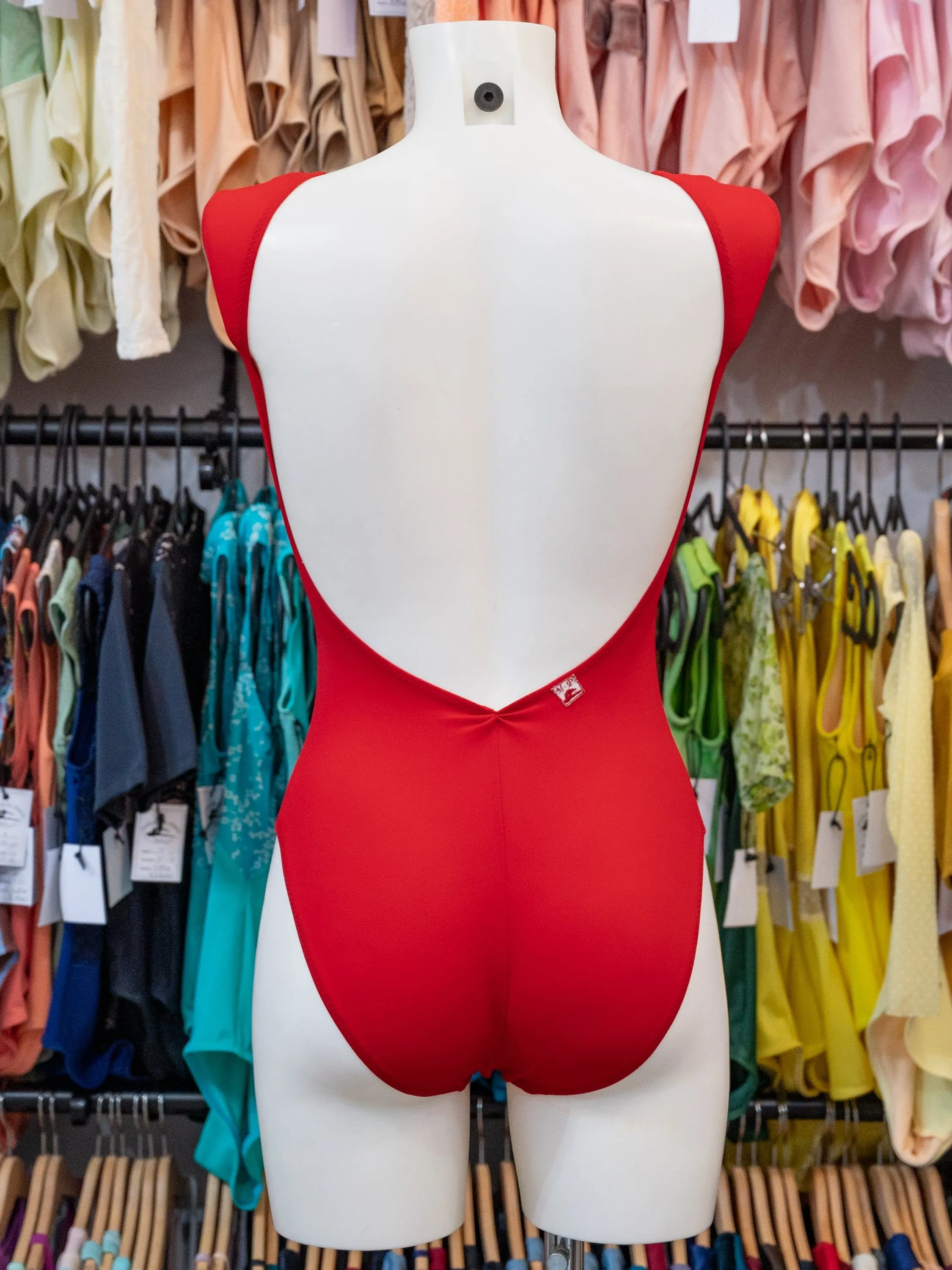 Red Flock Dance Tank Leotard MP756