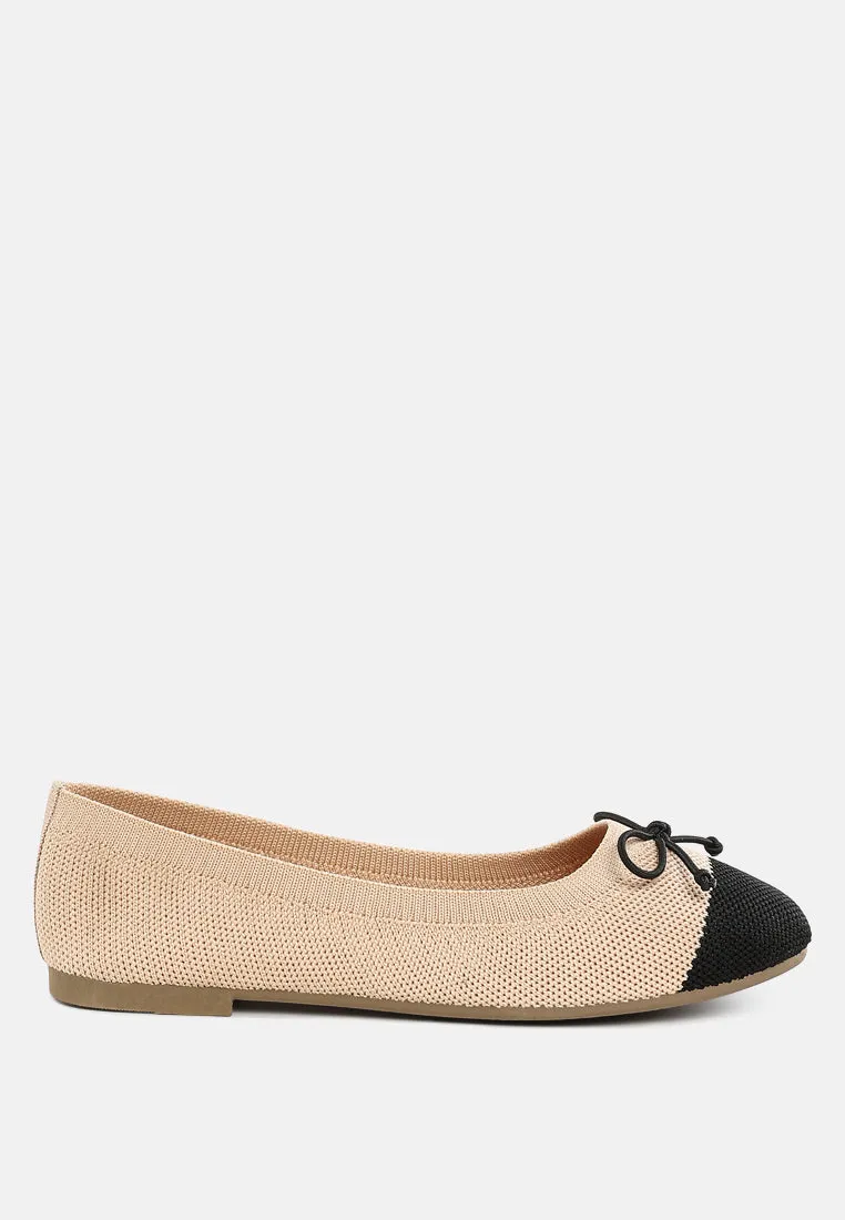 Rosario Two Tone Ballerinas