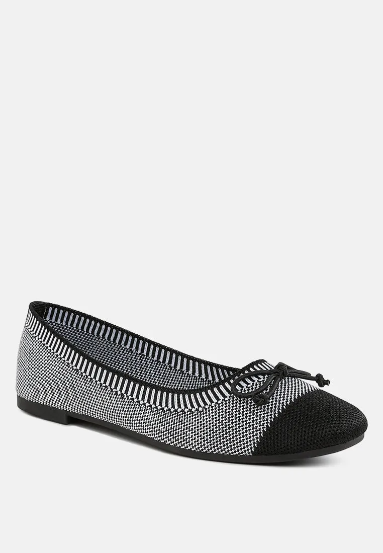 Rosario Two Tone Ballerinas