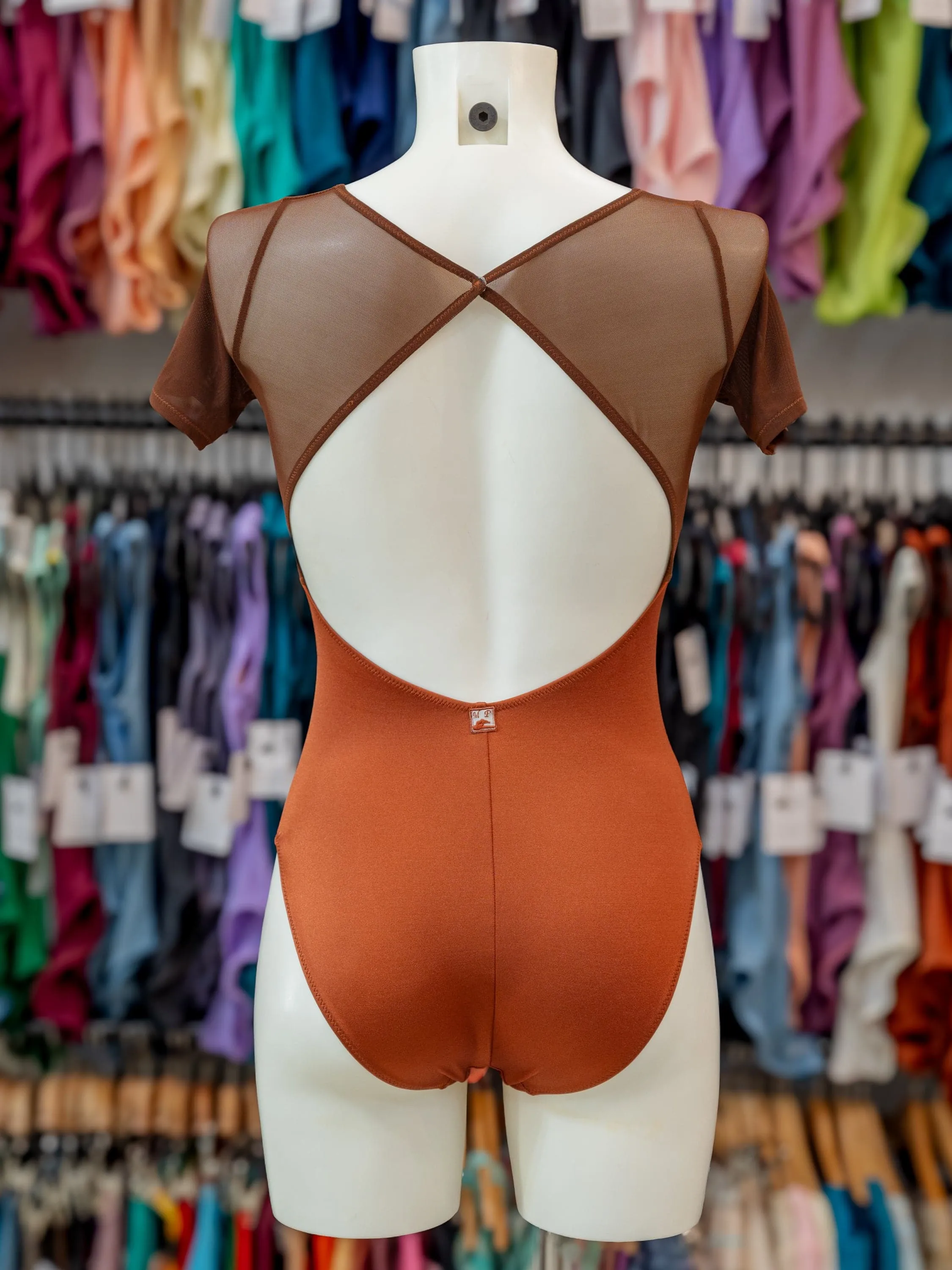 Rust Dance Short Sleeve Leotard MP799