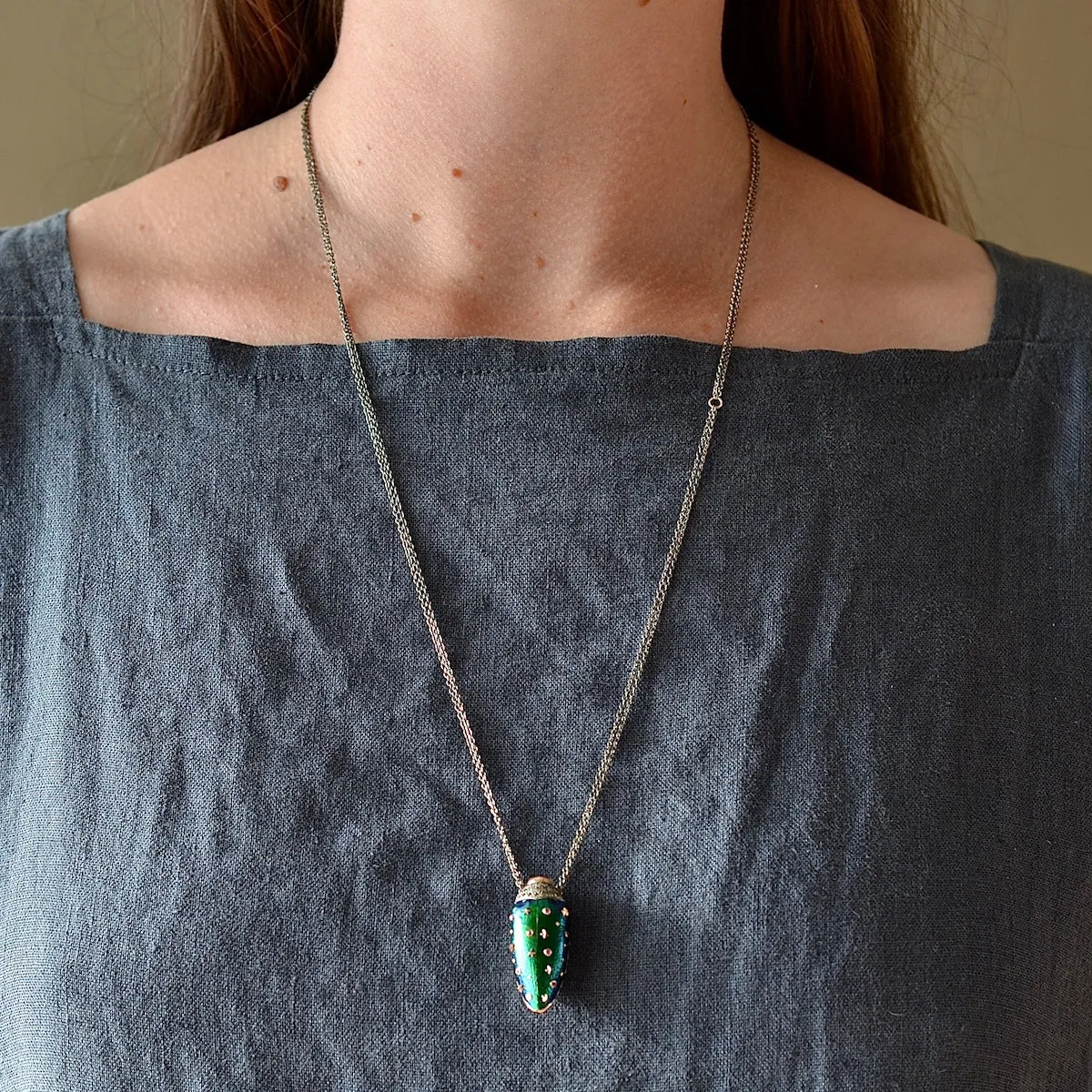 Scarab Star Necklace