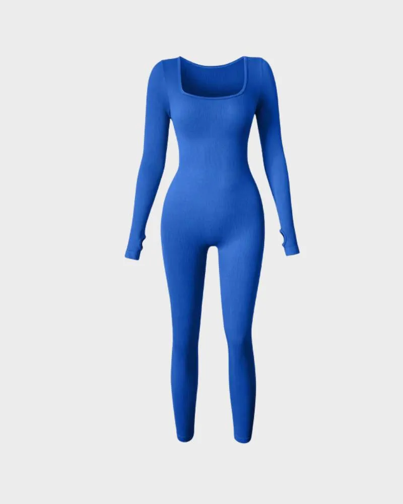 SheCurve® Long Sleeve Full Body Shaper Bodysuit