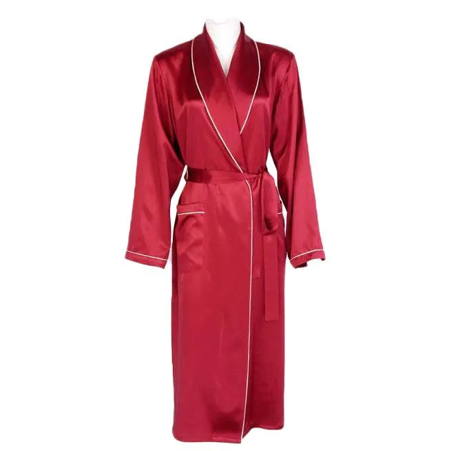 Silk Long Silk Full Length Breathably Silk Robe for Bridesmaids