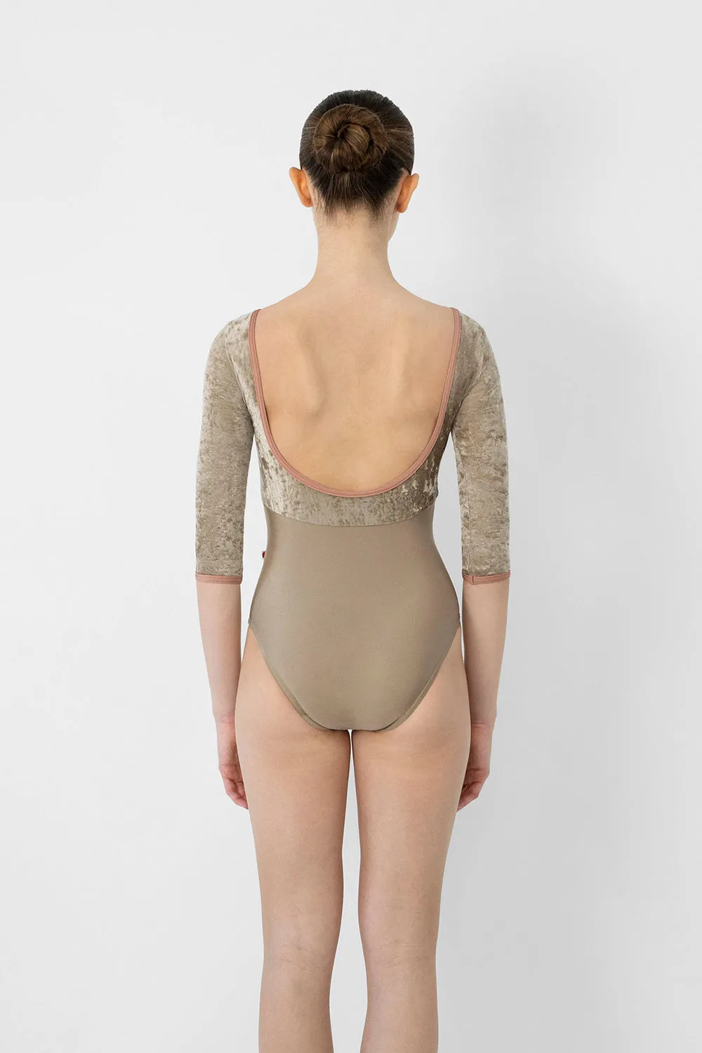 Sofiane Leotard in Toffee - Yumiko