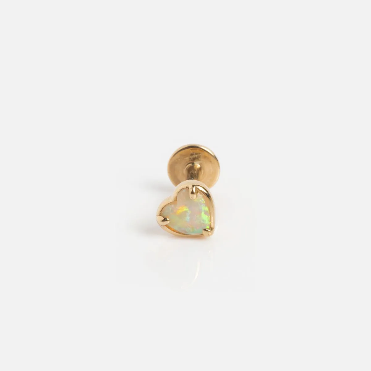 Solid Gold Flat Back Studs