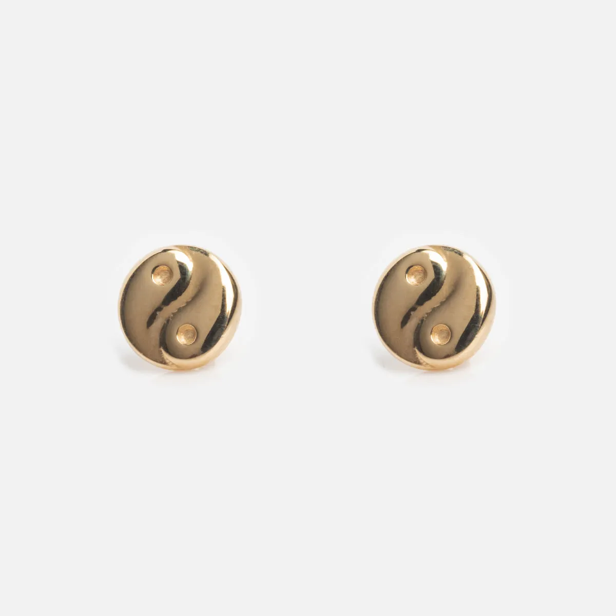 Solid Gold Flat Back Studs