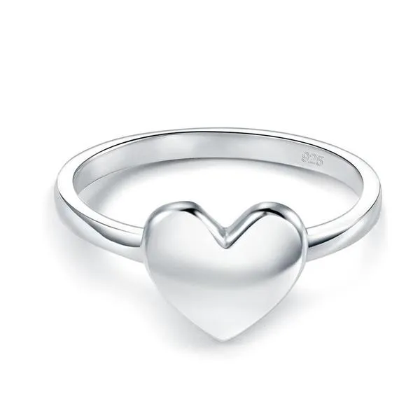 Solid Heart Shape Ring