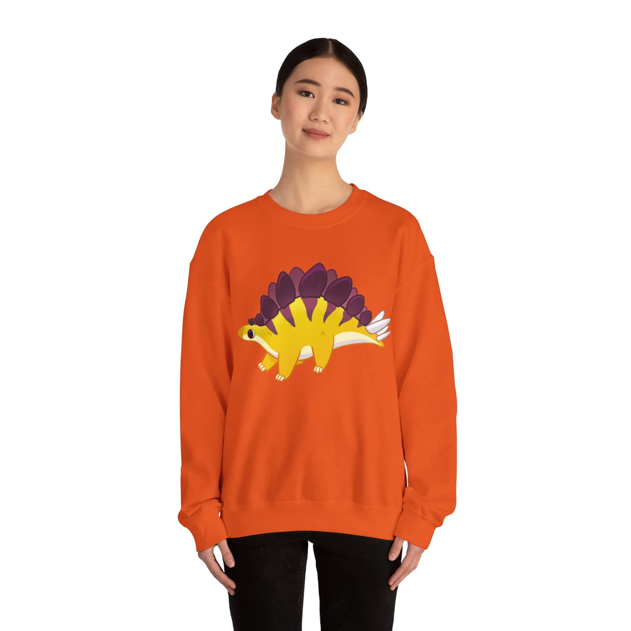 Stegosaurus - Unisex Heavy Blend™ Crewneck Sweatshirt